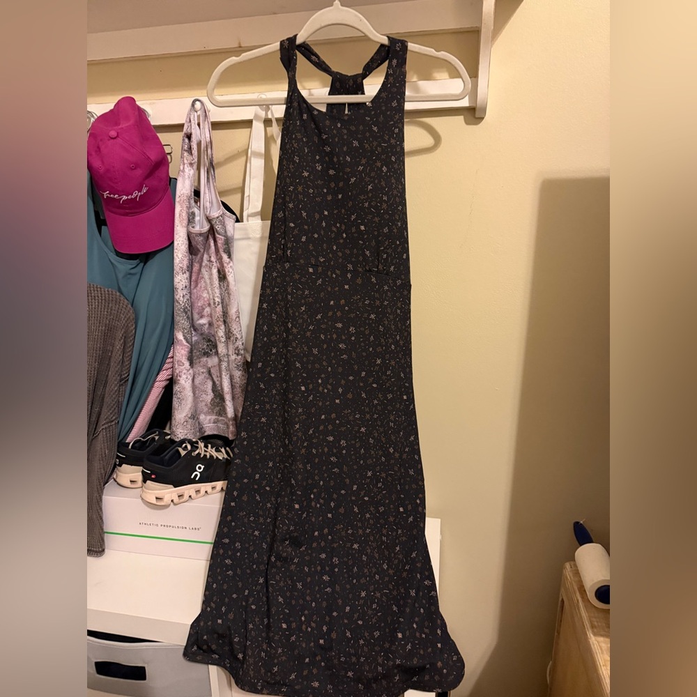 NWT💎Prana Jewel Lake Summer Dress XL Black Spring time built in Bra Retail $117 - Picture 4 of 5